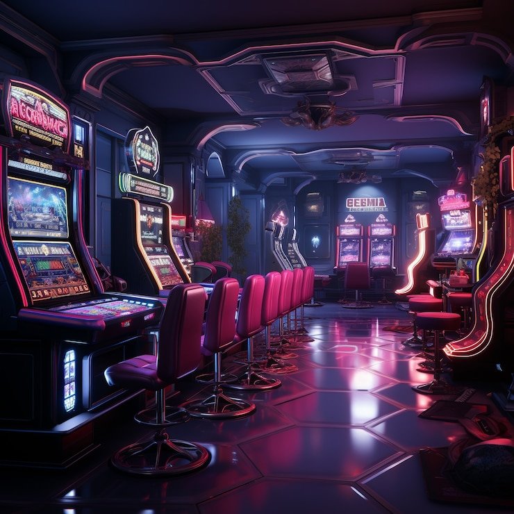 Papan judi meja dengan beragam permainan seperti roulette, poker, dan blackjack tersedia di sini